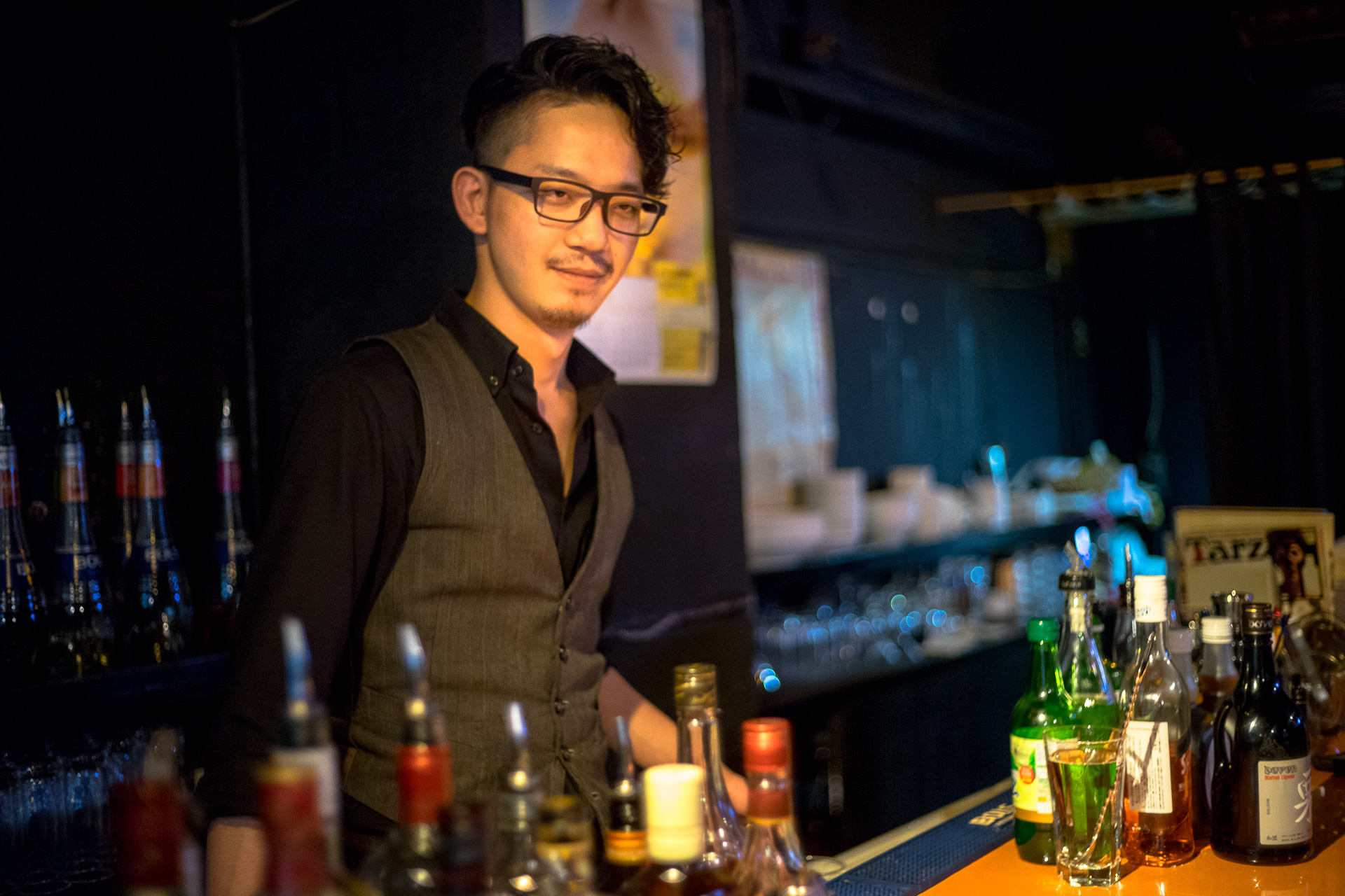 bar moon walk 西早稲田店 小森さん