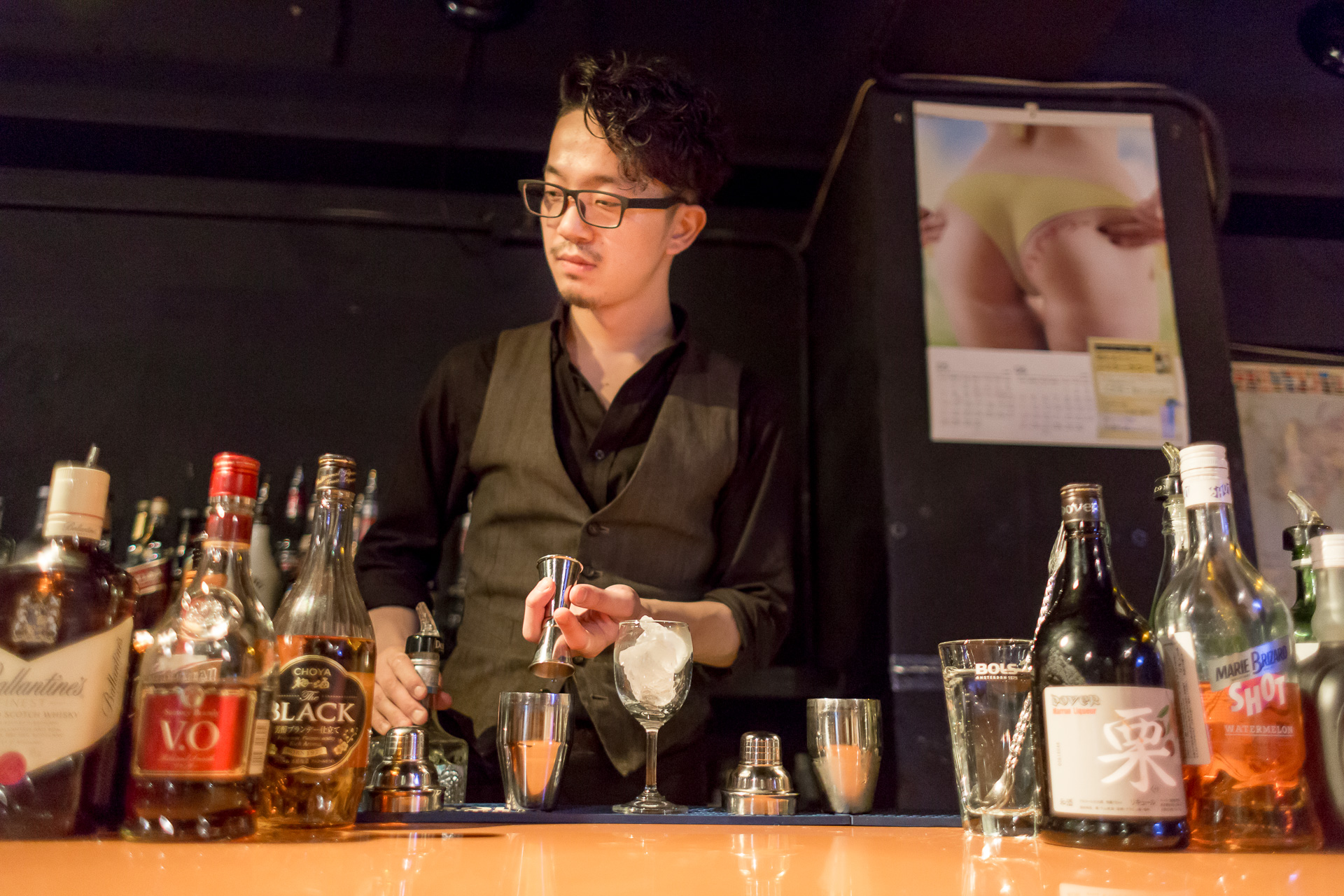 bar moon walk 小森さん カクテル